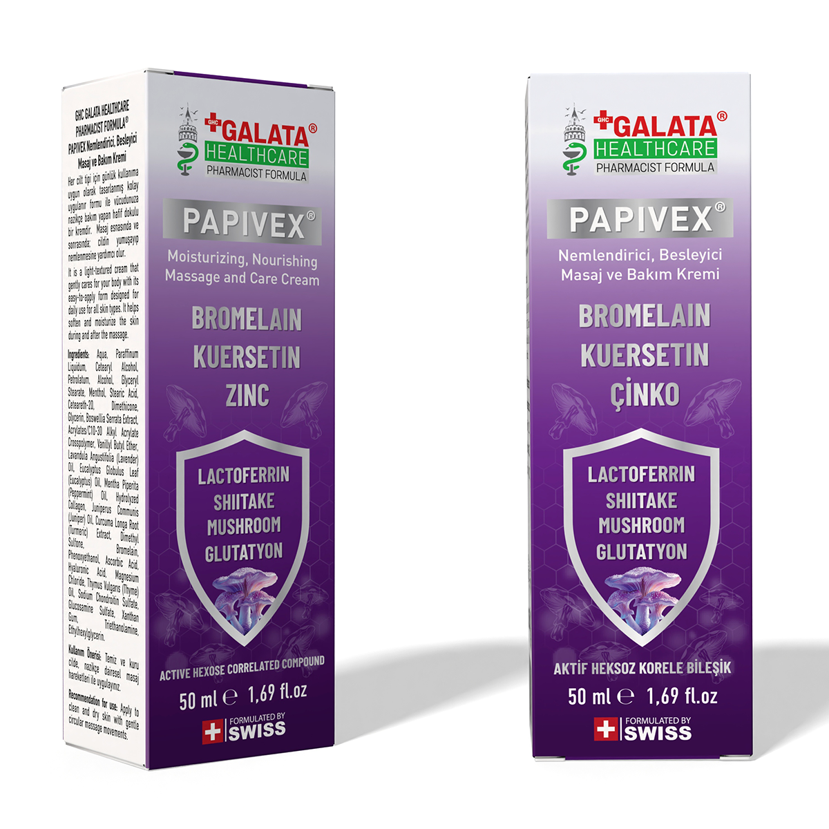 GALATA HEALTHCARE  PAPIVEX KREM 50 ML