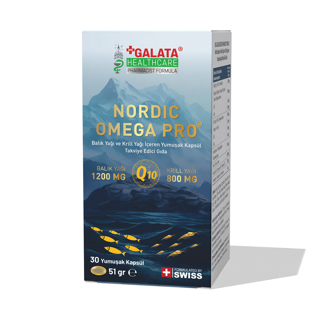 GALATA HEALTHCARE  NORDIC OMEGA PRO 30 KAPSÜL