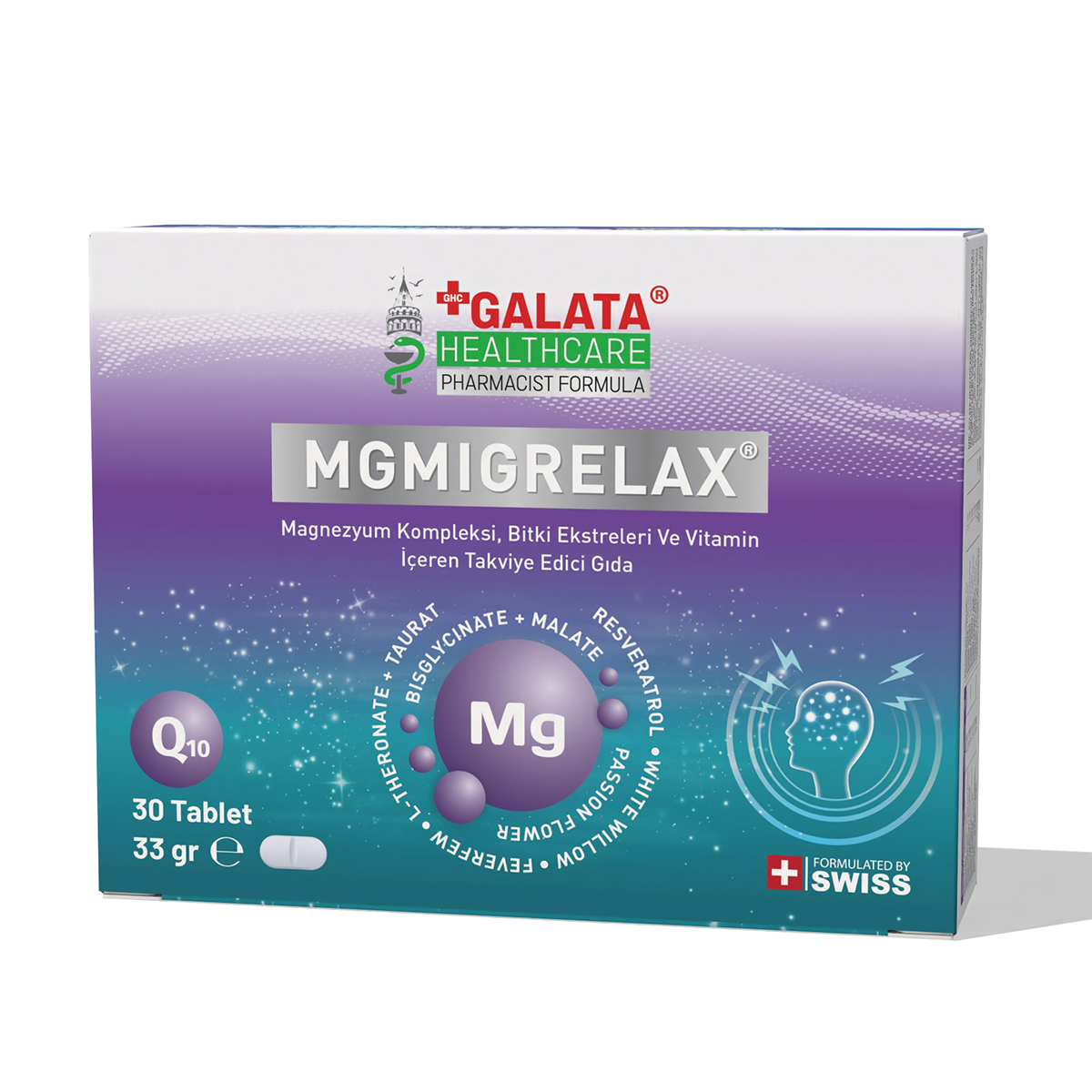 GALATA HEALTHCARE  MGMIGRELAX 30 TABLET