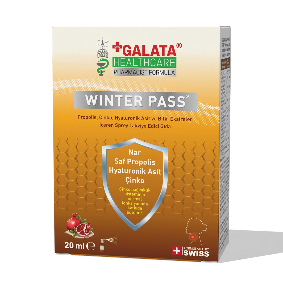 GALATA HEALTHCARE  WINTERPASS SPRAY 20ML