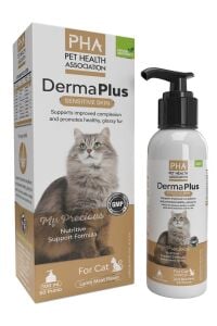 PHA Dermaplus-kediler Için Kuzu Eti Aromalı Cilt Ve Tüy Gelişimi Destekleyici