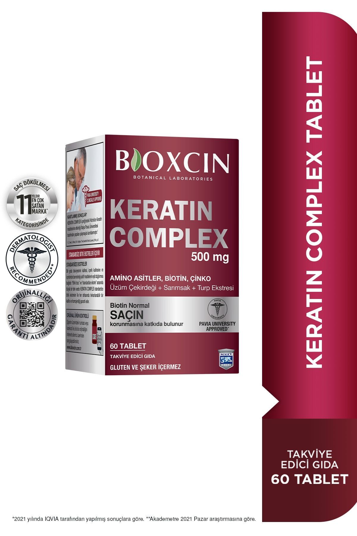 Bioxcin Keratin Complex 500mg 60 Tablet