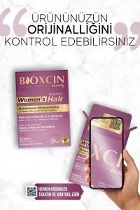 Bioxcin Womens Hair 30 Tablet - Keratin Kolajen Biotin Çinko Demir Selenyum Dul Avrat L Sistein.
