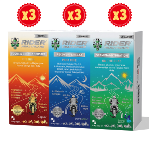 Rider Tour Pack 3x3 Saşe