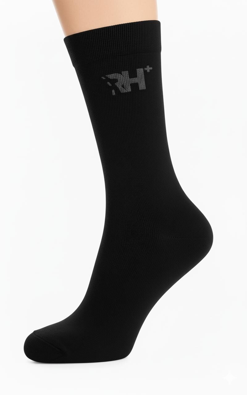 Rider Healthcare ProRide Gümüş İplikli Dizaltı Çorap