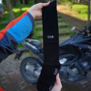 Rider Healthcare ProRide Gümüş İplikli Dizaltı Çorap