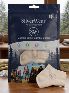 SW Bamboo Patik — Açık Gri