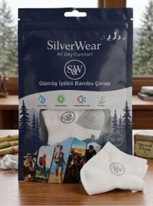 SW Bamboo Patik — Beyaz