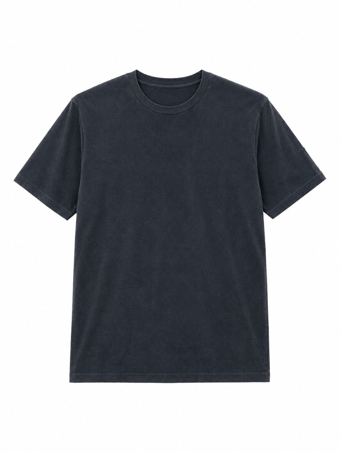 Tencel Okaliptus Lifli Premium Oversize Kısa Kollu T-Shirt - Antrasit