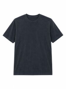 Tencel Okaliptus Lifli Premium Oversize Kısa Kollu T-Shirt - Antrasit