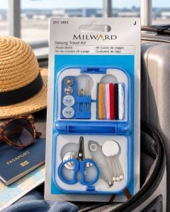 Milward Seyahat Dikiş Seti – Kompakt ve Çok Parçalı Mini Dikiş Kiti